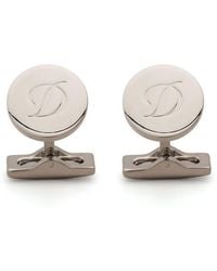 ST Dupont - Logo-Engraved Cufflinks - Lyst
