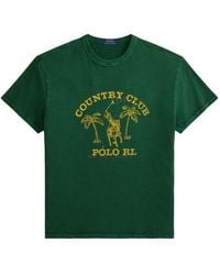 Polo Ralph Lauren - Graphic-Print T-Shirt - Lyst