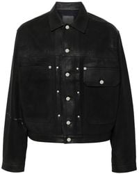 Givenchy - Coated Denim Jacket - Lyst