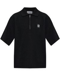 Stone Island - 5100021 Light Raw Hand Organic Cotton Polo Shirt - Lyst