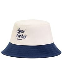 Ami Paris - Bicolor "Ami Paris" Hat - Lyst