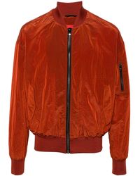 Ferrari - Reflective-Effect Zip-Up Bomber Jacket - Lyst