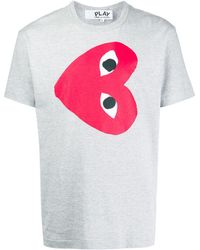 COMME DES GARÇONS PLAY - T-shirt With Print - Lyst