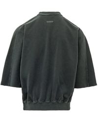 Fear Of God - Logo-Print Short-Sleeve Sweatshirt - Lyst
