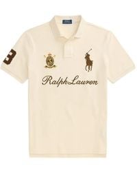 Polo Ralph Lauren - Polo En Piqué À Logo Brodé - Lyst