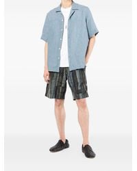 Paul Smith - Belted Striped Shorts - Lyst