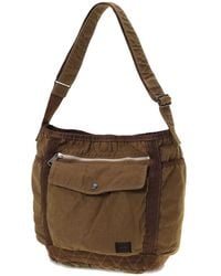 Porter-Yoshida and Co - Zip-Pocket Shoulder Bag - Lyst