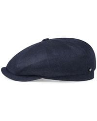Stetson - Herringbone Wool Flat Cap - Lyst