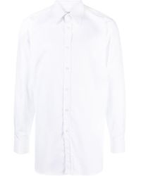 Dunhill - Long-sleeves Cotton Shirt - Lyst
