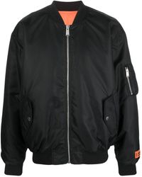 Heron Preston - Padlock-patch Bomber Jacket - Lyst