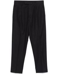ZEGNA - Pleat-Detail Trousers - Lyst