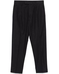 ZEGNA - Pleat-Detail Trousers - Lyst