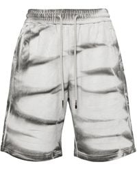 Feng Chen Wang - Tie-dye Track Shorts - Lyst