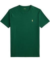 Polo Ralph Lauren - Crewneck T-Shirt With Signature Embroidered Pony - Lyst