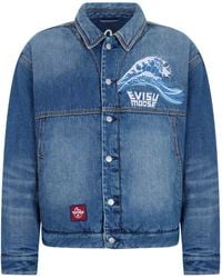 Moose Knuckles - X Evisu Graphic-print Cotton Jacket - Lyst