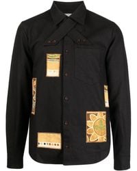 BETHANY WILLIAMS - Patchwork-design Long-sleeved Shirt - Lyst