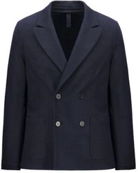 Harris Wharf London - Double-Breasted Wool Jacket - Lyst
