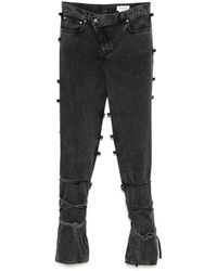 McQueen - Tied Jeans - Lyst