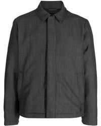 dunhill - Plaid-Check Pattern Shirt Jacket - Lyst