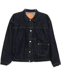 Kaptain Sunshine - Cotton Denim Jacket - Lyst