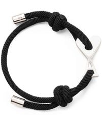 Ami Paris - Ami De Coeur Cord Bracelet - Lyst