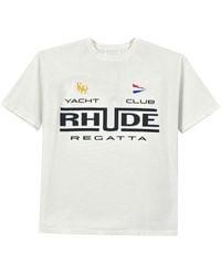Rhude - Regatta Club T-Shirt - Lyst