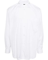 COMME DES GARÇON BLACK - Cotton Poplin Shirt - Lyst