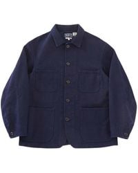 Blue Blue Japan - Patch-Pocket Jacket - Lyst