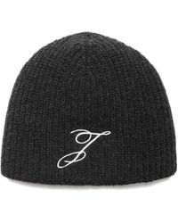 Jacquemus - Merino Wool The Espiral Logo Beanie - Lyst