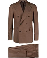 Tagliatore - Double-breasted Wool Suit - Lyst