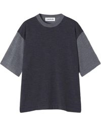 Lanvin - Crew-Neck T-Shirt - Lyst