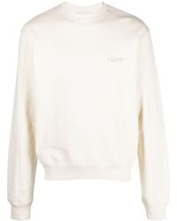 GmbH - Berg Logo-Embroidered Organic Sweatshirt - Lyst