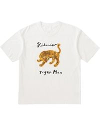 Visvim - Tiger Cotton T-Shirt - Lyst