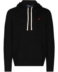 Polo Ralph Lauren - Embroidered Logo Hooded Sweatshirt - Lyst