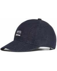 Barbour - X A.P.C Logo-Print Baseball Cap - Lyst