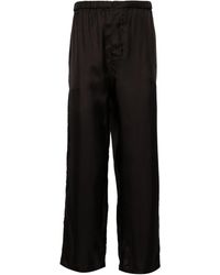 ZEGNA - Wide-Leg Silk Pajama Pants - Lyst