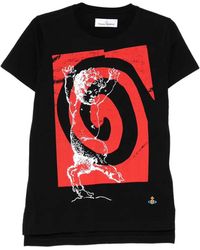 Vivienne Westwood - T-Shirt Swirl Peru - Lyst