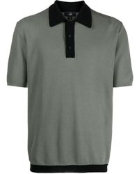 Dunhill - Three-tone Cotton Polo Shirt - Lyst