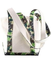 SAINT Mxxxxxx - X Bape Camouflage-Print Tote Bag - Lyst