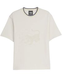 adidas - X Wales Bonner Tiger-Print Ringer T-Shirt - Lyst