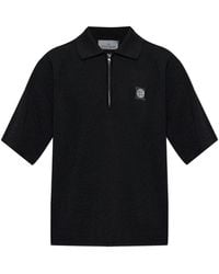 Stone Island - 5100021 Light Raw Hand Organic Cotton Polo Shirt - Lyst