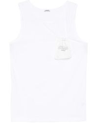 Moschino - Débardeur À Détail De Poche - Lyst