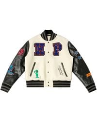 Heron Preston - Cotton Varsity Jacket - Lyst