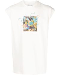 BETHANY WILLIAMS - Graphic-print Sleeveless T-shirt - Lyst