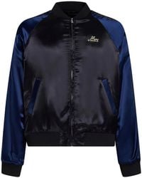 Marni - Logo-Embroidered Satin Bomber Jacket - Lyst
