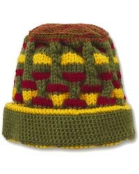 Nicholas Daley - Roots Patterned Beanie Hat - Lyst