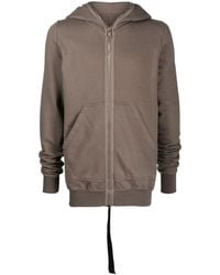 Rick Owens - Zip-Up Hooded Cotton Jacket - Lyst