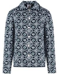 CASABLANCA - Icon Monogram Long Sleeve Shirt - Lyst
