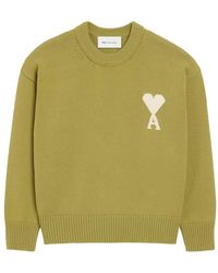 Ami Paris - Crewneck Sweater - Lyst
