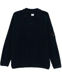 C.P. Company - V-Neck Pocket-Sleeve Sweater - Lyst
